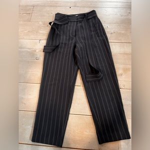 Wilfred cropped pinstripe trousers